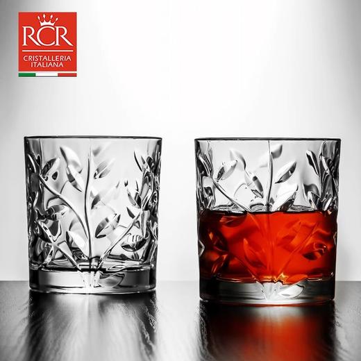 意大利进口RCR水晶玻璃杯水杯家用套装玻璃茶杯轻奢泡茶杯高级感RCR叶纹7头晶质水具套装 商品图1