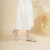 西村名物2025年春季新款舒适低跟新中式风优雅玛丽珍单鞋X25AH16471 商品缩略图5