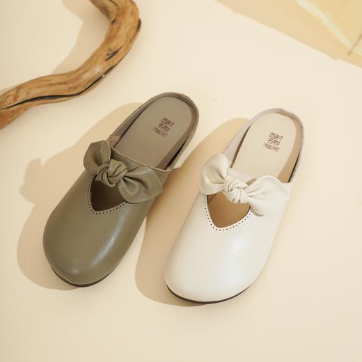 【初夏新品】西村名物2025年春季新款舒适平跟新中式风优雅玛丽珍单鞋X25AH16481 商品图7