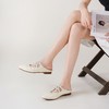 【新款穆勒拖】西村名物2025年春季新款舒适平跟新中式风优雅玛丽珍后空半拖鞋X25AH16511 商品缩略图3