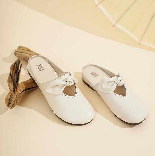 【初夏新品】西村名物2025年春季新款舒适平跟新中式风优雅玛丽珍单鞋X25AH16481 商品图8