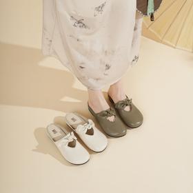 【初夏新品】西村名物2025年春季新款舒适平跟新中式风优雅玛丽珍单鞋X25AH16481