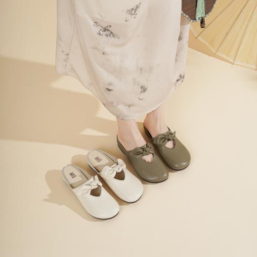 【初夏新品】西村名物2025年春季新款舒适平跟新中式风优雅玛丽珍单鞋X25AH16481 商品图0
