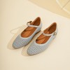 西村名物2025年春季新款舒适低跟新中式风优雅玛丽珍单鞋X25AH16471 商品缩略图7