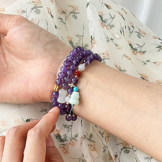 乘风破浪的姐姐联名【ISME 水晶手串】姐姐同款疗愈水晶 约会/日常/通勤 各种场合通通拿捏 商品图2