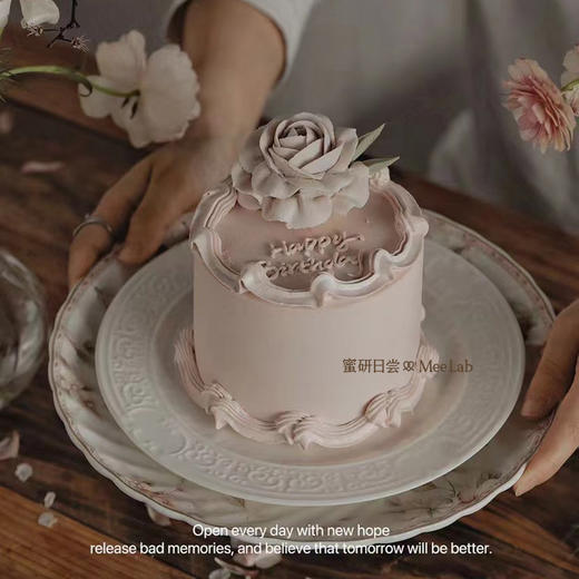 0862 “一朵山茶”  蛋糕 商品图1