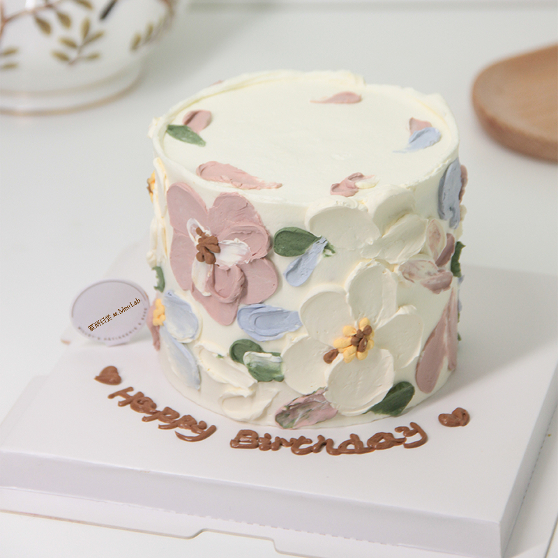 0658 “ 奶油霜花蛋糕