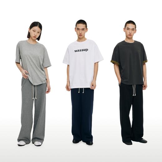 WassupHouse宽松分割卫裤 商品图4