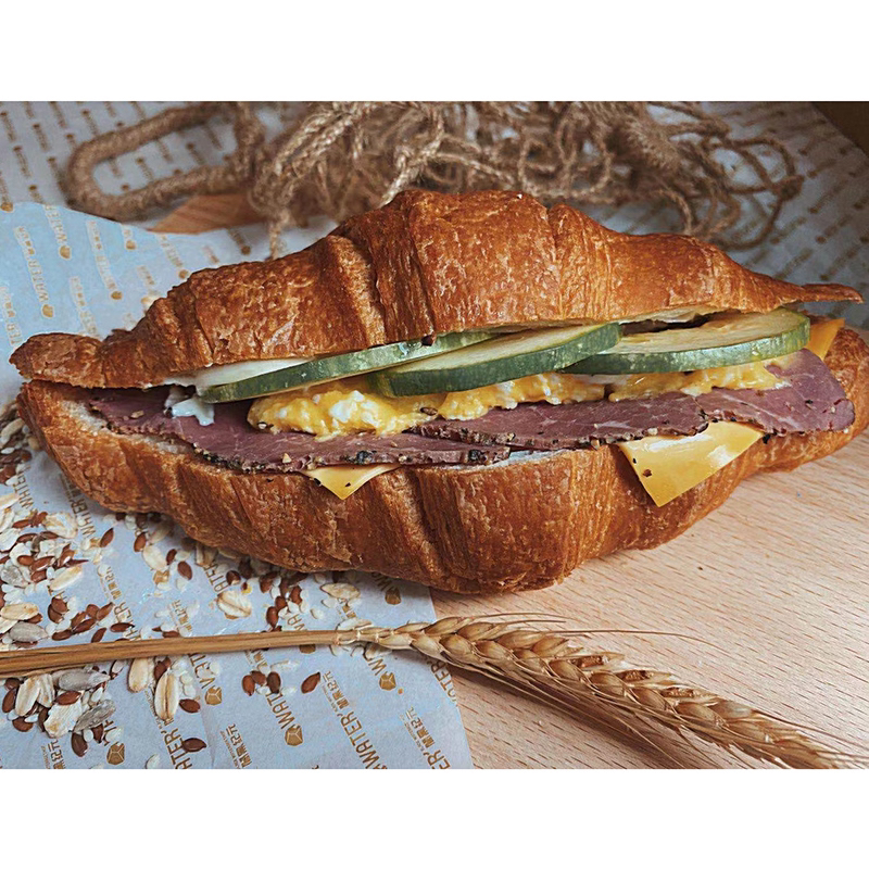 帕斯雀牛肉可颂三明治