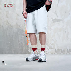 BJHG不计后果 休闲短裤男款夏季宽松裁剪层次感大口袋工装五分裤