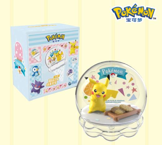 精灵宝可梦 宠物小精灵 甜品主题 场景套装 摆件 4只/盒 商品图0