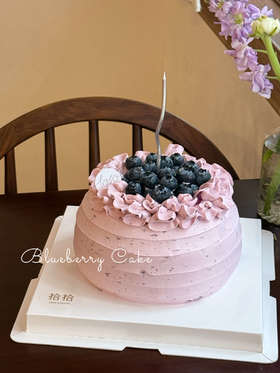 「蓝莓奥利奥·风味奶油」100%动物奶油（附图6寸·提前8小时预订）