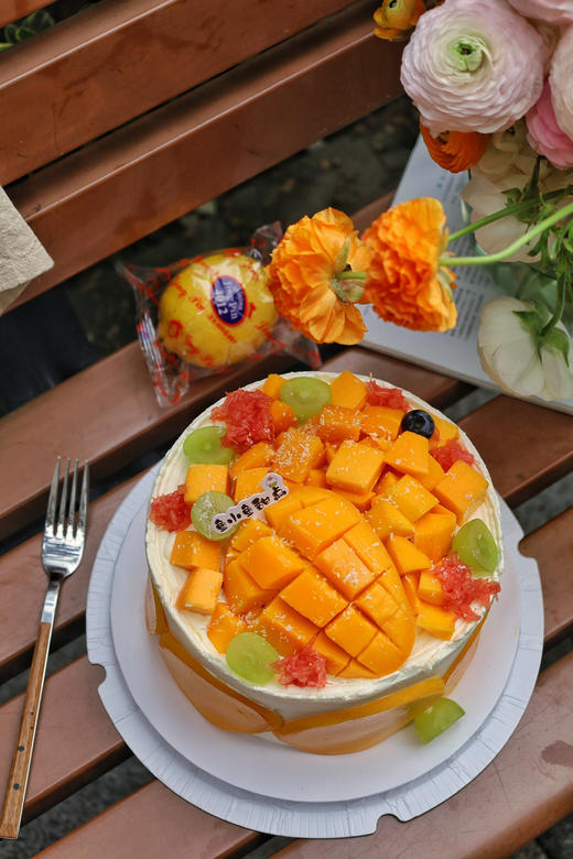 椰香斑斓芒果糯米饭蛋糕 商品图3