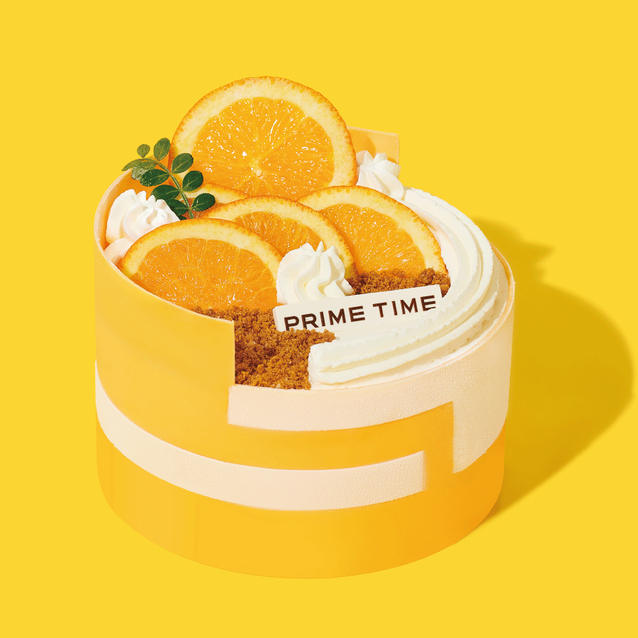 PRIME CAKE玄米清橙 轻乳蛋糕