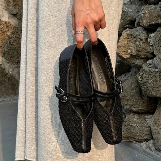 直述NOMORELIE 镂空芭蕾舞鞋 商品图1