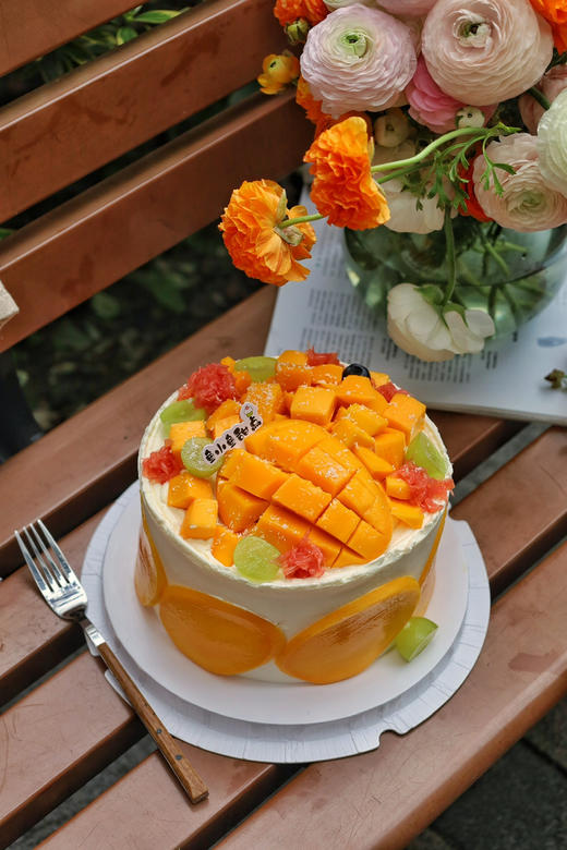 椰香斑斓芒果糯米饭蛋糕 商品图6