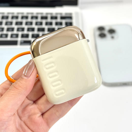 【新国标3c认证】i-mu幻响S5/S16S17小宝/大宝移动电源22.5w快充充电宝10000mAh/20000mAh充电聚合物电芯白色轻薄便携大容量液晶显示适用于小米苹果 商品图10