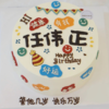 0201 “手绘祝福语” 蛋糕 商品缩略图1