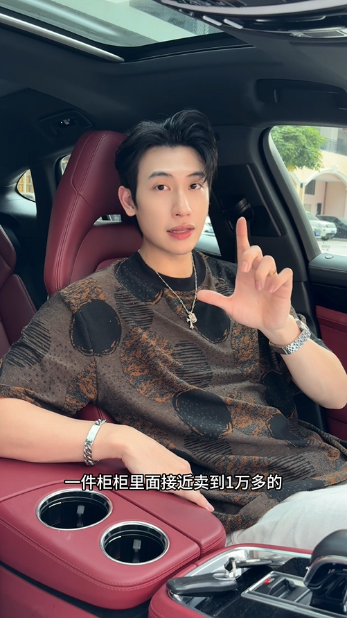 T3015夏季高级感新款美式撞色圆形磨毛圆领短袖T恤宽松复古百搭上衣