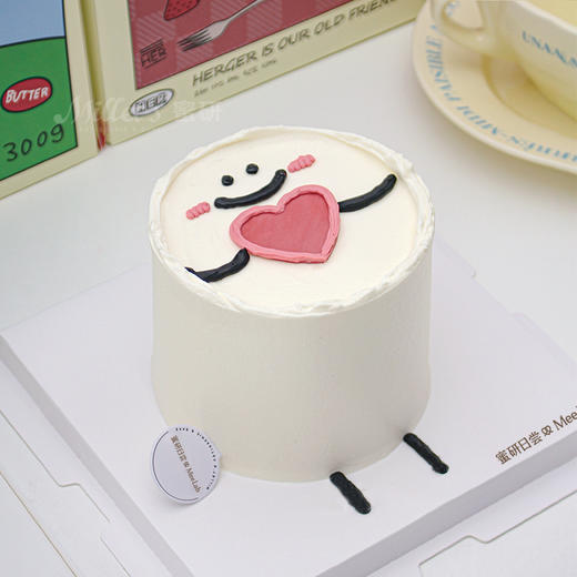 0845“小心心”蛋糕 商品图1