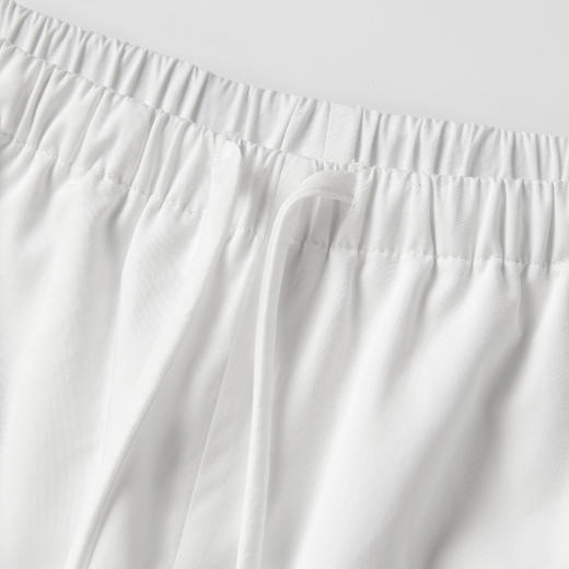 ROMI STUDIO“清新自在”经典全棉松紧腰系带直筒休闲裤RW24WXH1214 商品图2