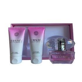 【特卖】范思哲 粉耀晶钻女士香水套装(香水50ml+沐浴50ml+身体乳50ml)【保质期：2029年1月】（商品外壳印花掉漆，外表有脏污，不退不换）