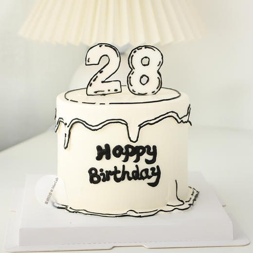 0809  ”漫画风①” 蛋糕 商品图0