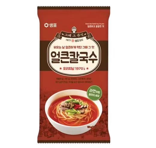 泉牌微辣到切面샘표얼큰칼국수 商品图0
