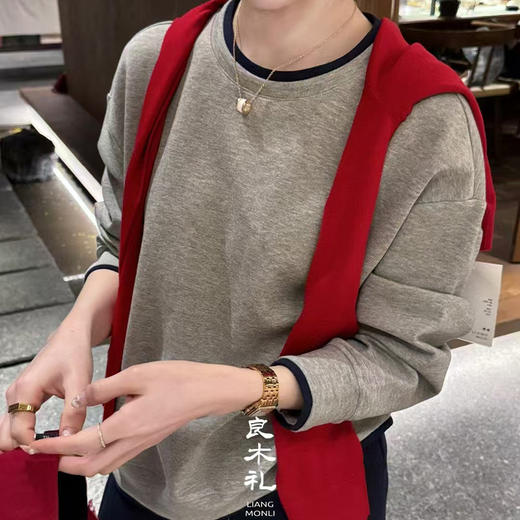 【不退不换】良木礼百搭休闲卫衣(623045) 商品图1