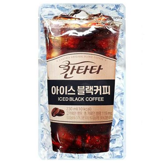 康塔塔黑美式咖啡230ml칸타타 블랙커피 商品图0