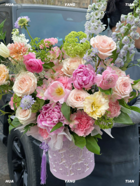 远山花黛 · 花桶