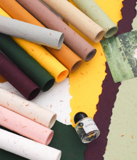 手撕花瓣纸/4张 --梦幻纸二代/5张