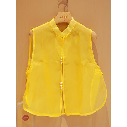 [【线上专属】圆摆马甲（24704311-松花） 商品图0