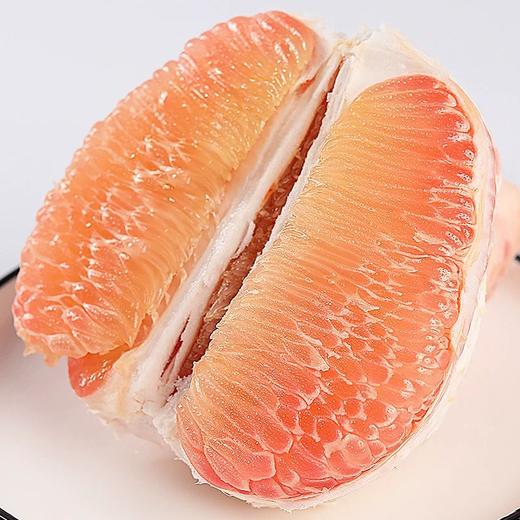 新鲜水果 爆甜多汁青皮红心柚子 1枚（每枚1.6斤~1.9斤） 商品图3