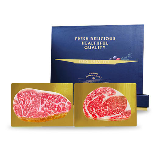 澳洲雪花和牛牛排 500g/盒 商品图1