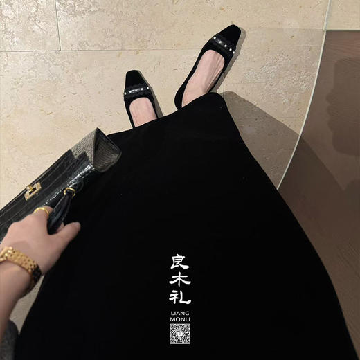 【不换不退】良木礼法式气质小香风小根单鞋（2057-38） 商品图1