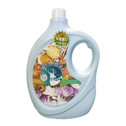 马来西亚进口速牌先生酵素净白精华洗衣液5kg（满一件送同品牌奢护柔顺剂30g） 商品图6