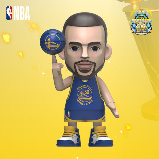 王牌化身 盲盒 星耀系列 潮流盲盒詹姆斯库里手办球星公仔潮玩新品 商品图3