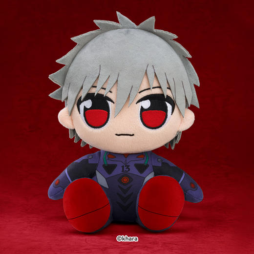 【GSC补款】KURIPAN 毛绒玩偶 碇真嗣（13号机战斗服）/渚薰（13号机战斗服）/葛城美里 商品图1