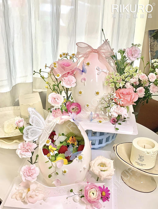 🥚破蛋快乐 | 6英寸生巧鲜花鲜果蛋糕 商品图5