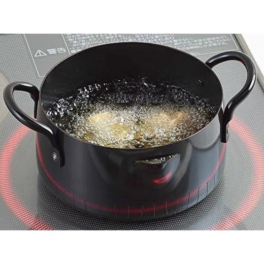 Yoshikawa吉川天妇罗锅纯铁油炸锅16cm【不支持补差，非质量问题不退不换】S 商品图1