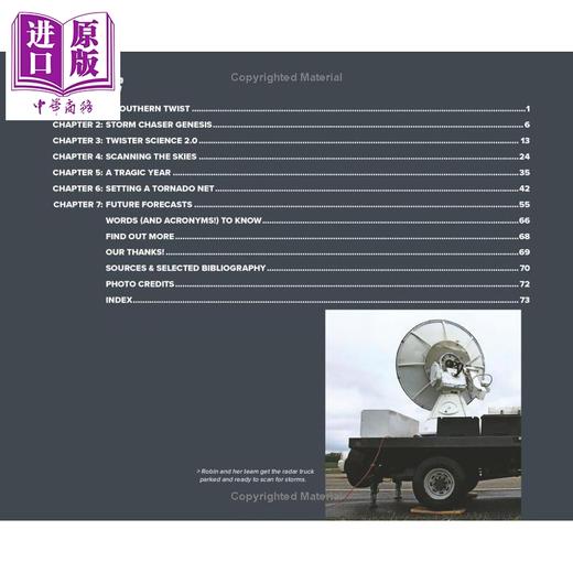 预售 【中商原版】龙卷风科学家 风暴内部 The Tornado Scientist Seeing Inside Severe Storms 英文原版 儿童科普读物 自然科学 商品图1