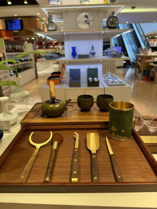 锦绣-彩漆铜茶道-YHD 商品图2