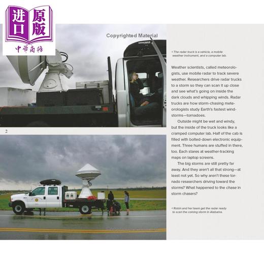 预售 【中商原版】龙卷风科学家 风暴内部 The Tornado Scientist Seeing Inside Severe Storms 英文原版 儿童科普读物 自然科学 商品图3