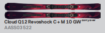 25/26ATOMIC双板CLOUD Q12 RVSK C + M 10 GW