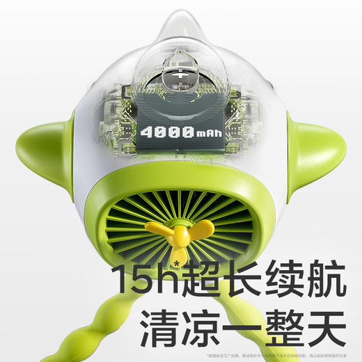 babycare好物集婴儿车小风扇八爪鱼手持便携充电驱蚊摇头外出桌面儿童宝宝手推车婴儿床装饰无叶吹辅食夏天遛娃神器 商品图7