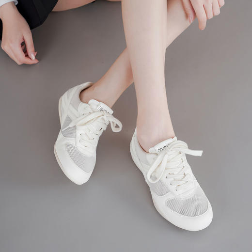 西村名物2025年春季新款舒适透气轻便厚底防滑老爹鞋休闲运动鞋T25CM39051 商品图7