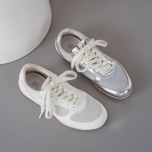 西村名物2025年春季新款舒适透气轻便厚底防滑老爹鞋休闲运动鞋T25CM39051 商品图8