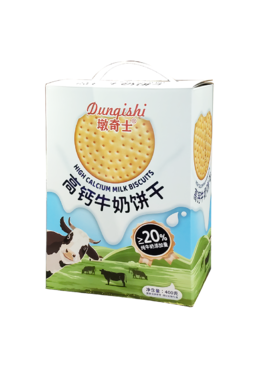 400g墩奇士高钙牛奶饼干