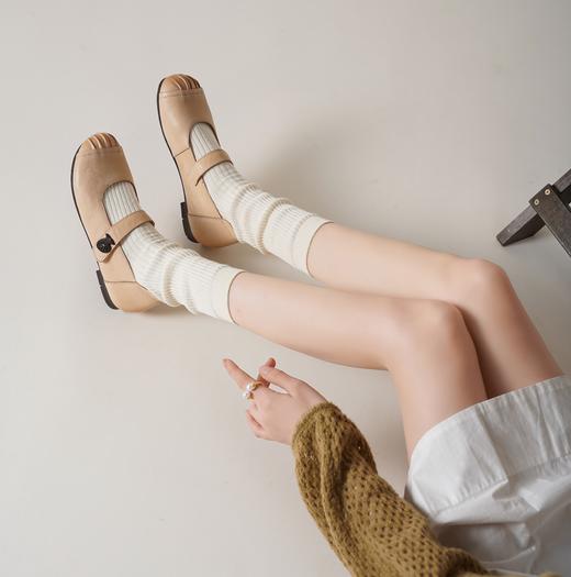 西村名物2025年轻便透气舒适平底软底防滑玛丽珍单鞋浅口单鞋T25AE16151 商品图5